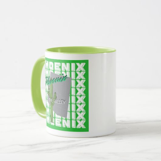 Phoenix coffee mug  マグカップ (正面左)