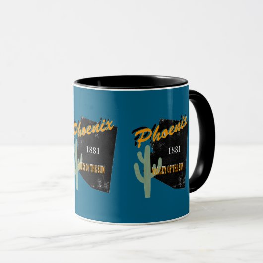 Phoenix coffee mug  マグカップ (正面右)
