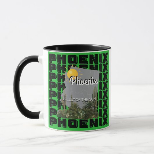 Phoenix coffee mug マグカップ (左)