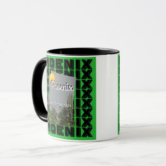 Phoenix coffee mug  マグカップ (正面左)