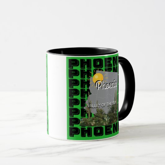 Phoenix coffee mug マグカップ (正面右)