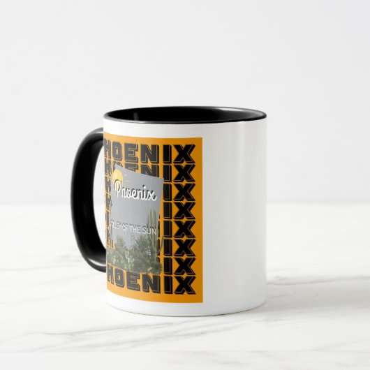 Phoenix coffee mug  マグカップ (正面左)