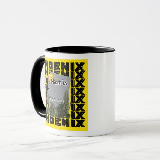 Phoenix coffee mug マグカップ (正面左)