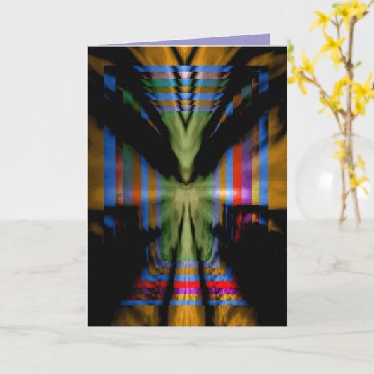 Phoenix Elegant Stationary by MonQui' Designs カード (黄色い花)