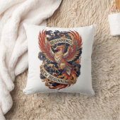 Phoenix New Year T-Shirt, Premium Mythology クッション (ブランケット)