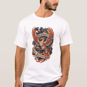 Phoenix New Year T-Shirt, Premium Mythology Tシャツ (正面)