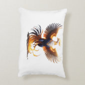 Phoenix Rise Hoodie 🔥 Mythical Fire Bird Sweatshi アクセントクッション (裏面(縦))