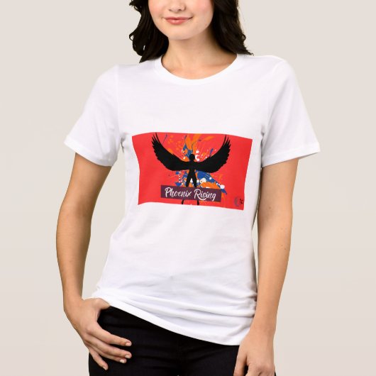 Phoenix Rising Confidence Archetype T-Shirt トライブレンドＴシャツ (正面)