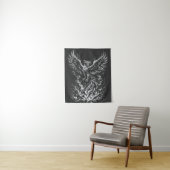 Phoenix Rising From the Flames by BurnsInHell タペストリー (インサイチュ)