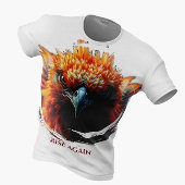 🔥 Phoenix Rising - Rebirth & Power Tシャツ