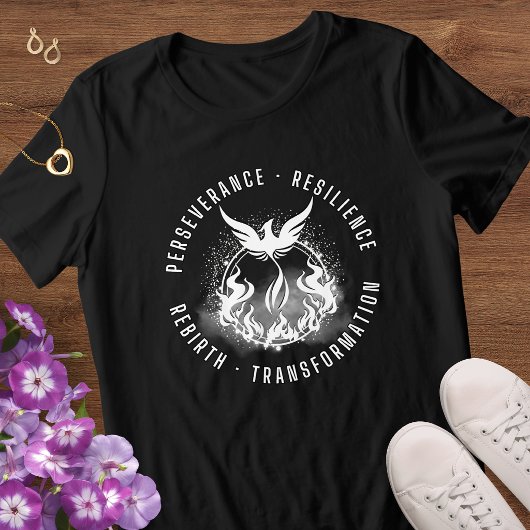 Phoenix Rising Silhouette Tee トライブレンドＴシャツ