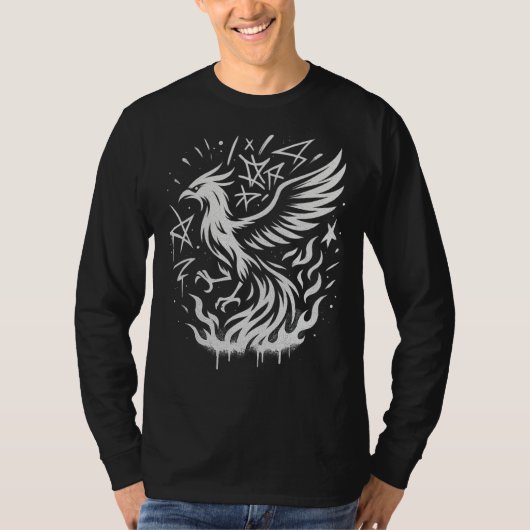 Phoenix Rising: The Samurai’s Fire Tシャツ (正面)
