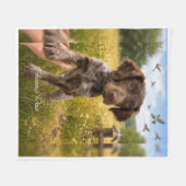 Phoenix Rose, Forever Loyal Sherpa Throw Blanket フリースブランケット (正面(横))