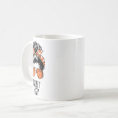 Phoenix Sketll Valley -oop Messy Bun Sun Sketll Fa コーヒーマグカップ (正面左)