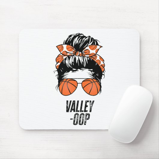 Phoenix Sketll Valley -oop Messy Bun Sun Sketll Fa マウスパッド (マウス)