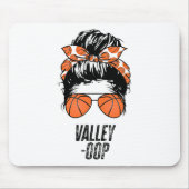 Phoenix Sketll Valley -oop Messy Bun Sun Sketll Fa マウスパッド (正面)