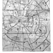 Phoenix TACチャート シャワーカーテン (正面)