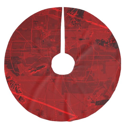 Phoenix TACチャート ブラッシュドポリエステルツリースカート (正面)