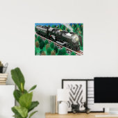 Phoenix Train Works Northern 4-8-4 Poster ポスター (ホームオフィス)