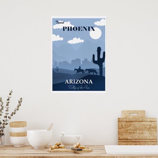 Phoenix Travel Poster ポスター (キッチン)