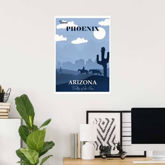 Phoenix Travel Poster ポスター (ホームオフィス)