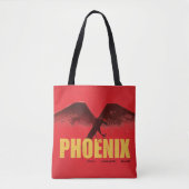 Phoenix Vingateグラフィック トートバッグ (正面)