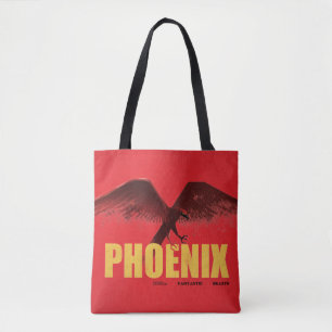 Phoenix Vingateグラフィック トートバッグ