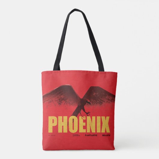Phoenix Vingateグラフィック トートバッグ (裏面)