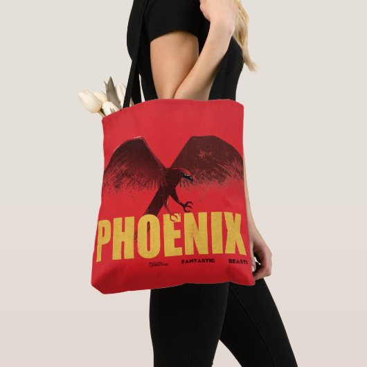 Phoenix Vingateグラフィック トートバッグ (クローズアップ)