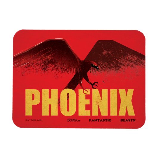 Phoenix Vingateグラフィック マグネット (横)