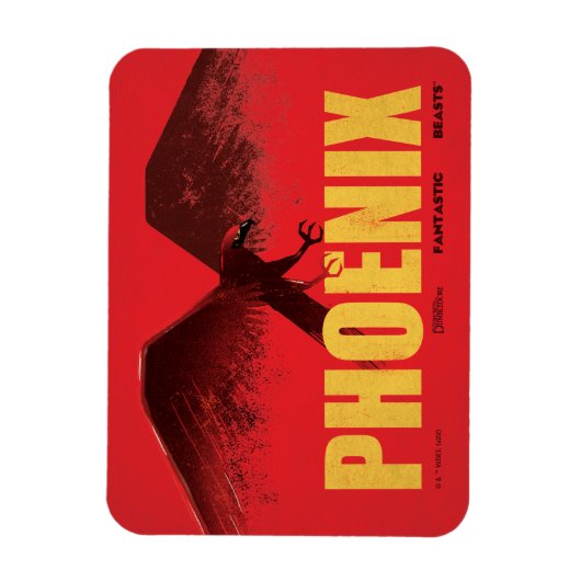 Phoenix Vingateグラフィック マグネット (縦)