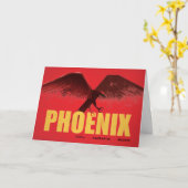 Phoenix Vingate Graphic カード (黄色い花)