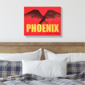 Phoenix Vingate Graphic キャンバスプリント (インサイチュ (寝室))