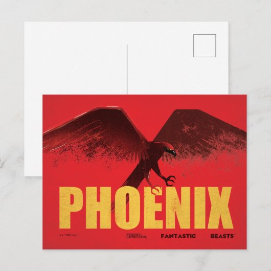 Phoenix Vingate Graphic ポストカード (正面/裏面)