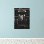 Phone Booth No 13 キャンバスプリント (インサイチュ (ウッドフロア))