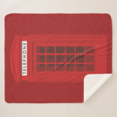 Phone Box シェルパブランケット (正面(横))