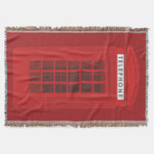 Phone Box スローブランケット (正面)
