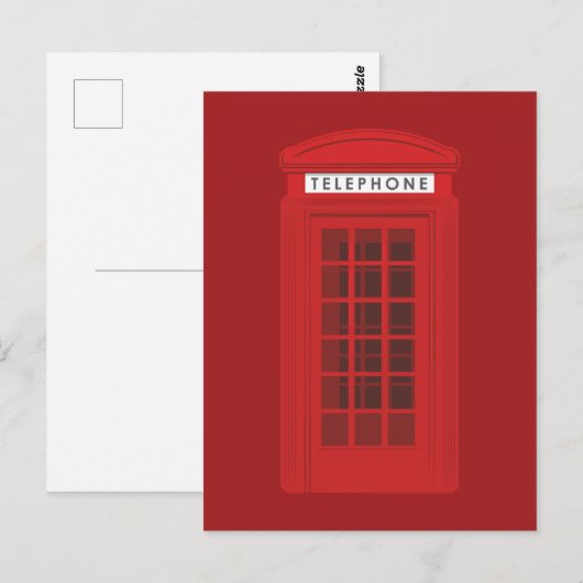 Phone Box ポストカード (正面/裏面)
