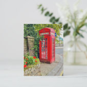 Phone Box, London UKポストカード ポストカード (スタンド正面)