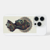 Phone Case平和な仏陀の法の芸術 - [商品名] iPhoneケース (裏面横)