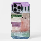 PHONE CASE -ポプラのある風景" -パウル・クレーのアート iPhoneケース (裏面)