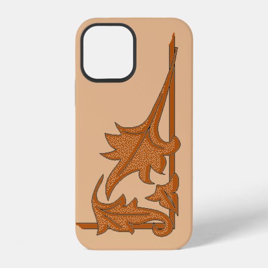 Phone Case - リーフィーブラケット iPhoneケース (裏面)