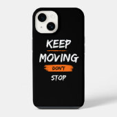 phone case | 前へ進め、止まるな iPhoneケース (裏面)