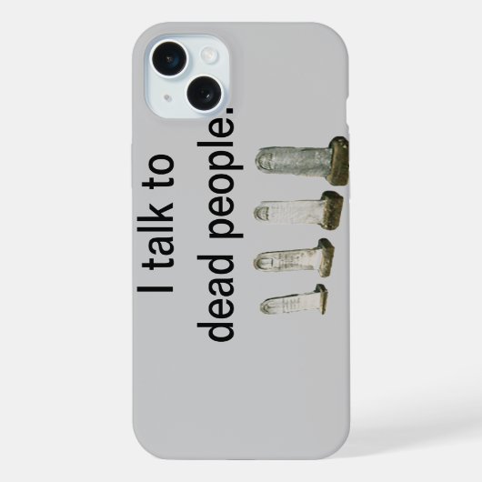 Phone Case - 死者と話す iPhoneケース (裏面)