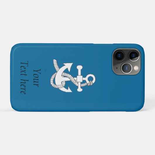 Phone Case - 船の錨 v.2 Case-Mate iPhoneケース (裏面(横))