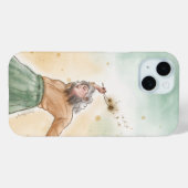 Phone Case | 花を持つ女の子 Case-Mate iPhoneケース (裏面 (横))
