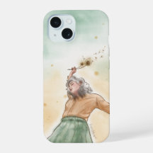 Phone Case | 花を持つ女の子