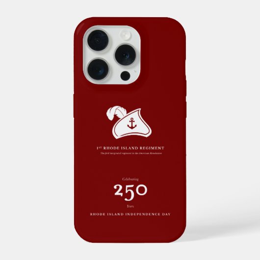 Phone Case — 1st Rhode Island Regiment iPhoneケース (裏面)