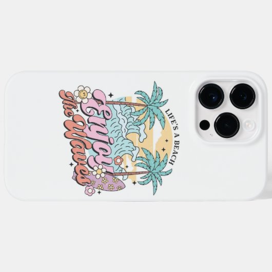 Phone Case, Beautiful Image of Beach, So Aesthetic Case-Mate iPhoneケース (裏面 (横))