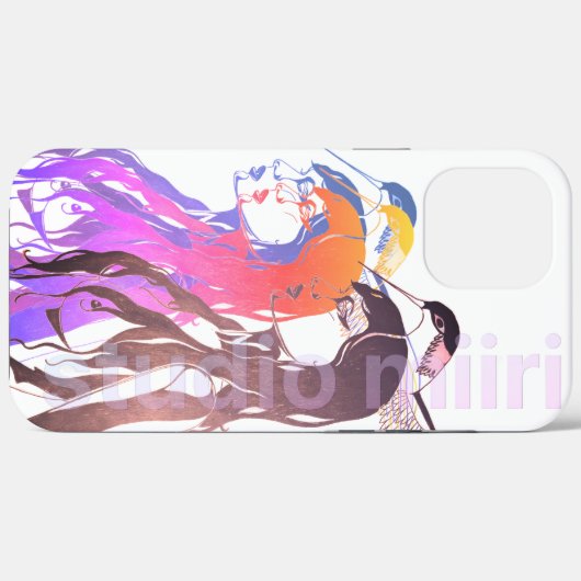 PHONE CASE / DIFF PHONE OPTIONS studio miiri Case-Mate iPhoneケース (裏面 (横))